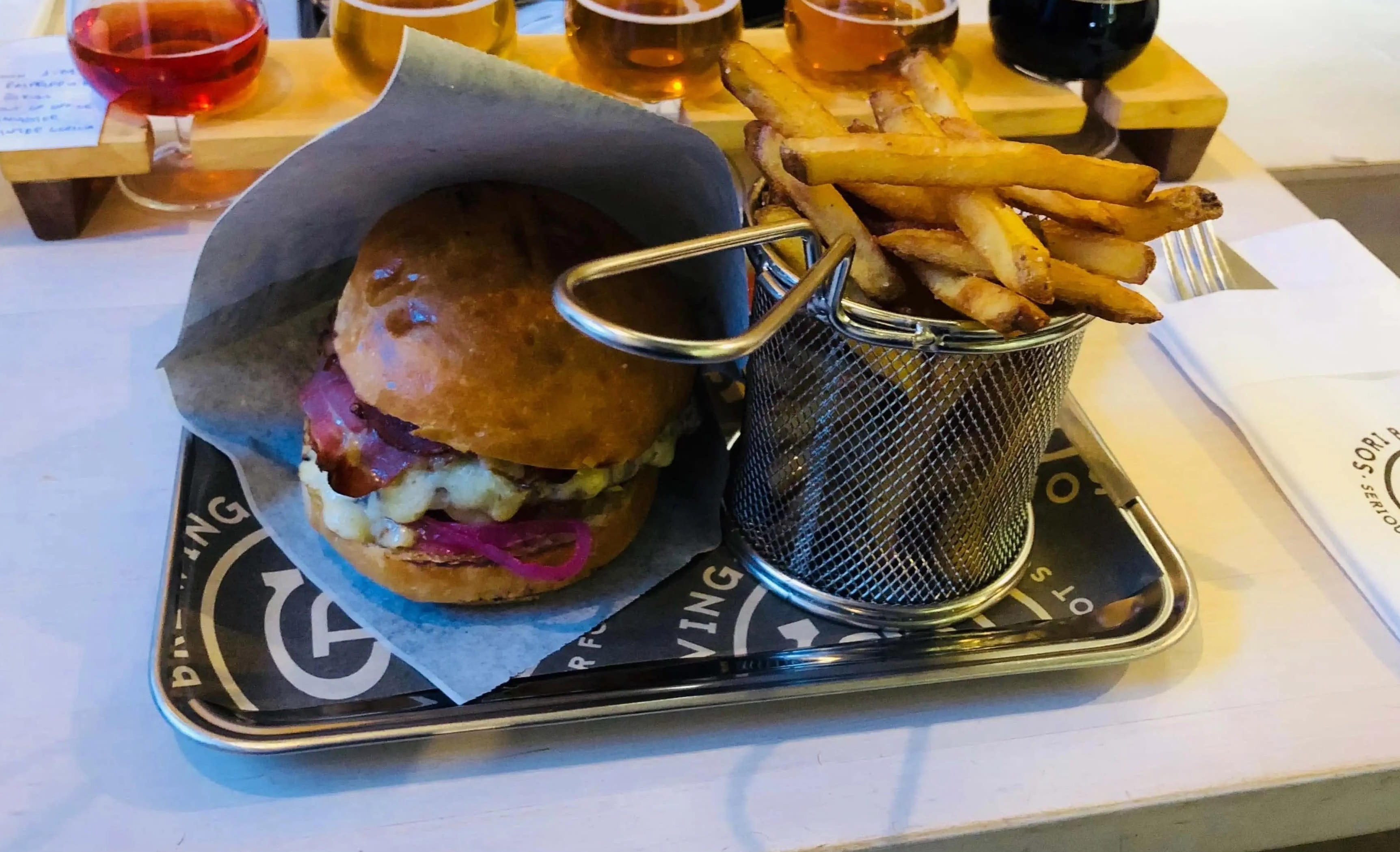 The Sori Royal Burger & fries